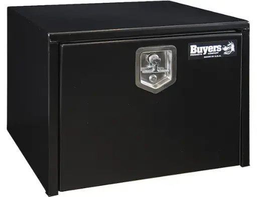 [1702300] 18X18X24 INCH BLACK STEEL UNDERBODY TRUCK BOX