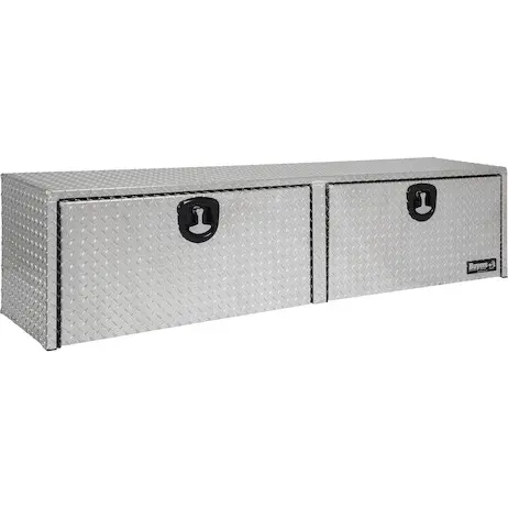 [1701565] 18X16X90 INCH DIAMOND TREAD ALUMINUM TOPSIDER TRUCK BOX